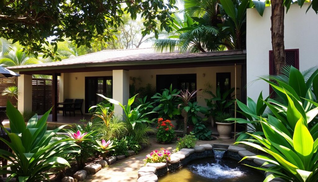 Casa e jardim no calor do Piauí truques que funcionam