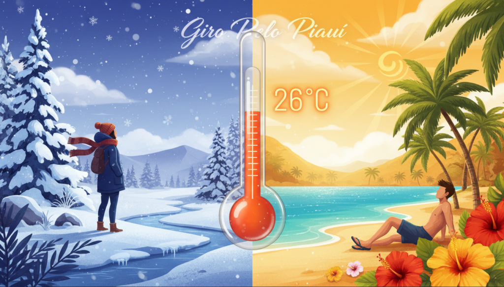 26 graus é frio ou calor