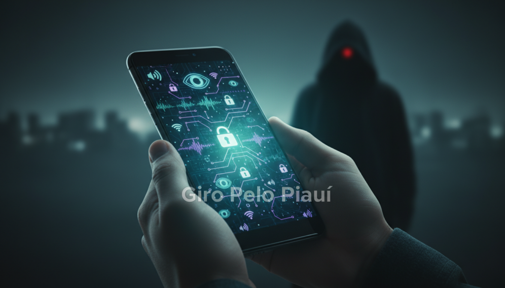 como saber se o celular está grampeado