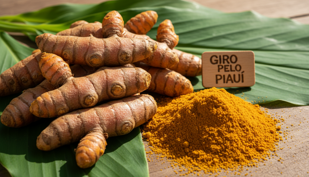cúrcuma e açafrão da terra são a mesma coisa