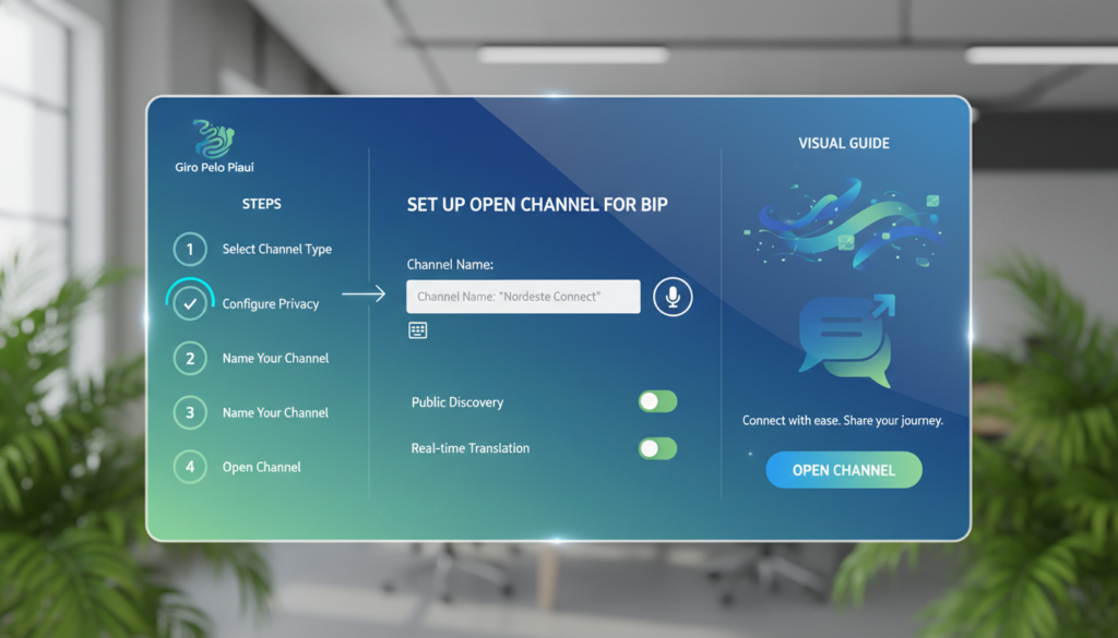 open channel for bip