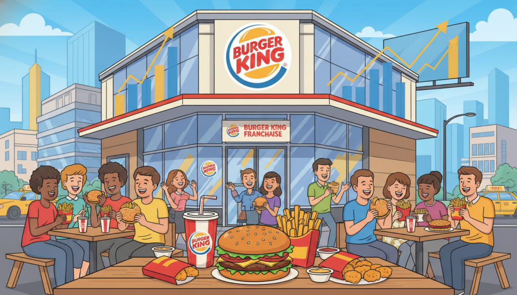 quanto custa uma franquia do burger king