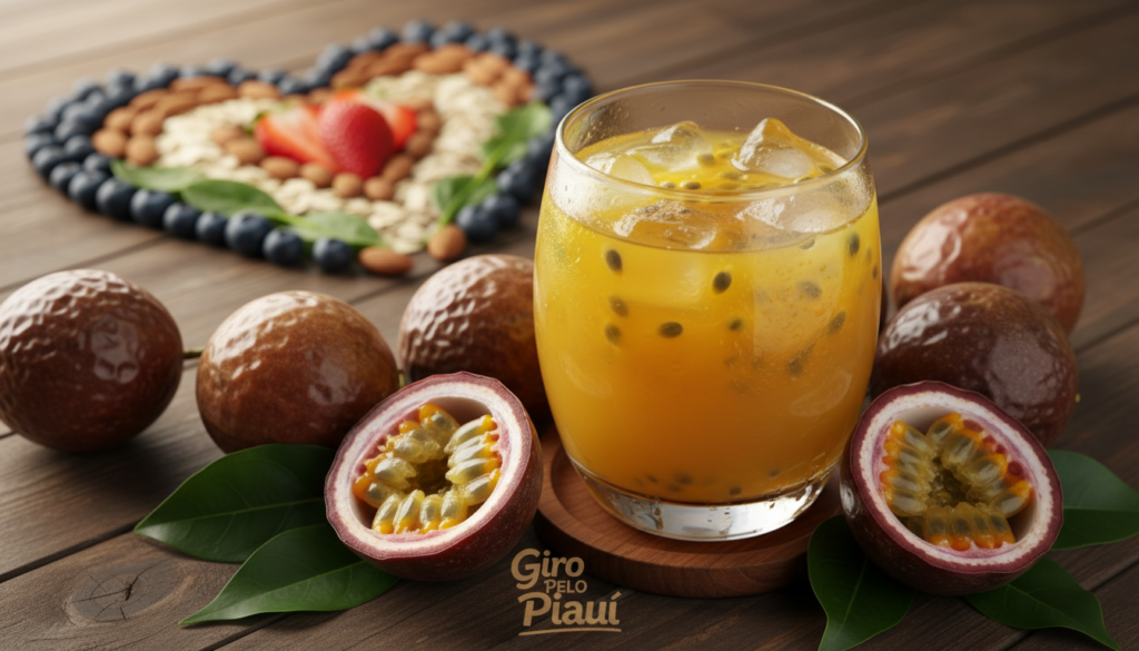 suco de maracujá acelera o coração